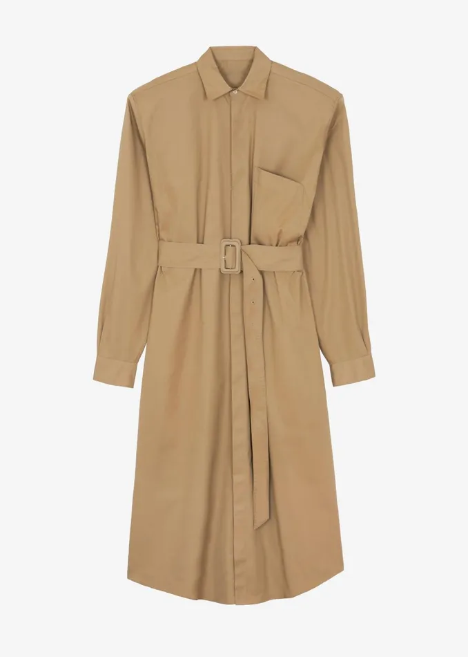 Women Louisa Trench Dress 8211 Camel The Frankie Shop Outerwear