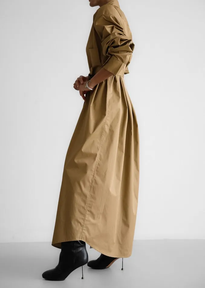 Women Louisa Trench Dress 8211 Camel The Frankie Shop Outerwear