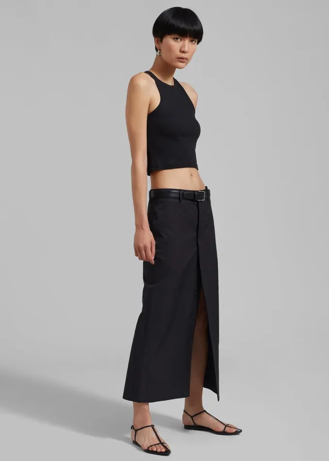 Women Maisy Tank Top 8211 Black The Frankie Shop Tops