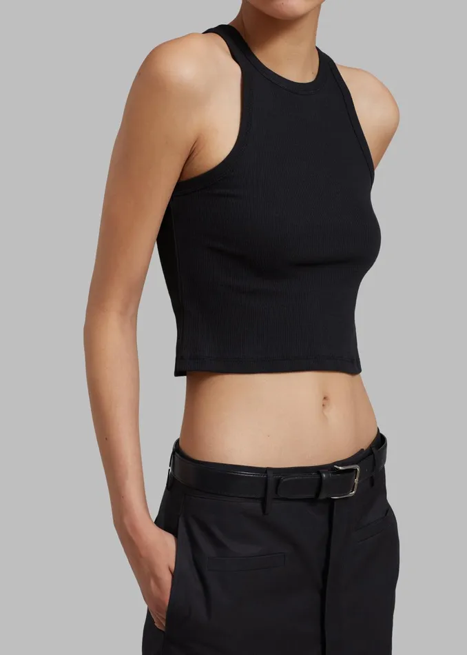Women Maisy Tank Top 8211 Black The Frankie Shop Tops