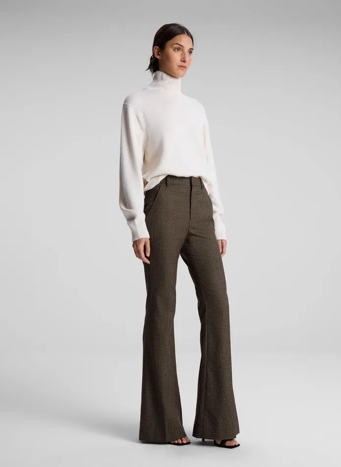 Women Maizie Mini Houndstooth Pant Tanolive ALC Bottoms
