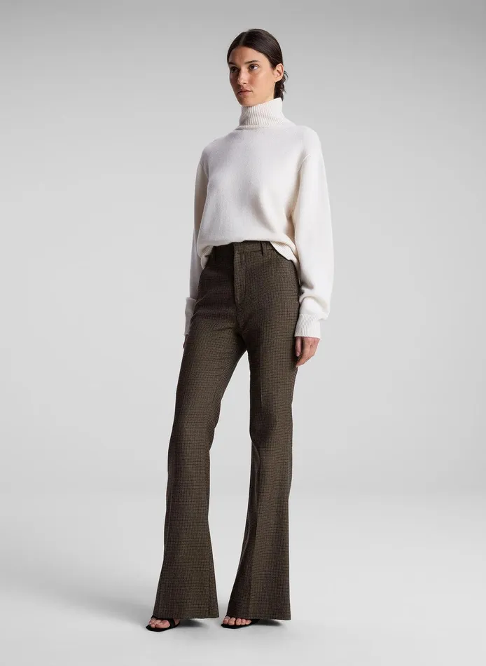 Women Maizie Mini Houndstooth Pant Tanolive ALC Bottoms