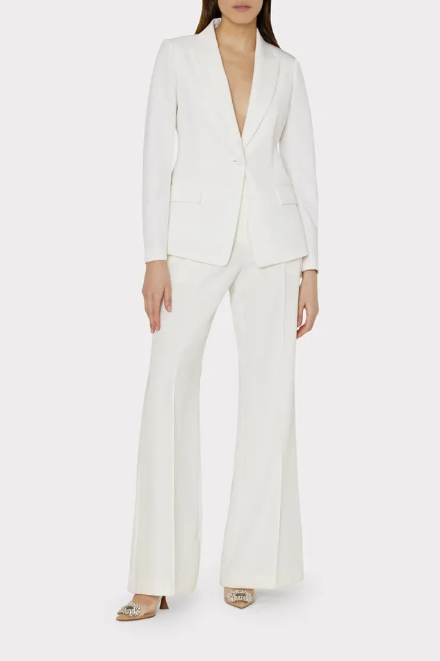 Women Matching Sets Milly Avery Cady Blazer Ecru