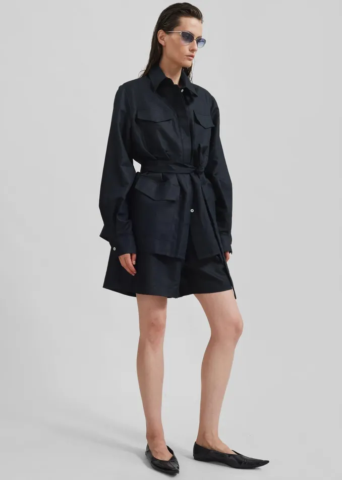 Women Matin Forio Jacket 8211 Black The Frankie Shop Outerwear