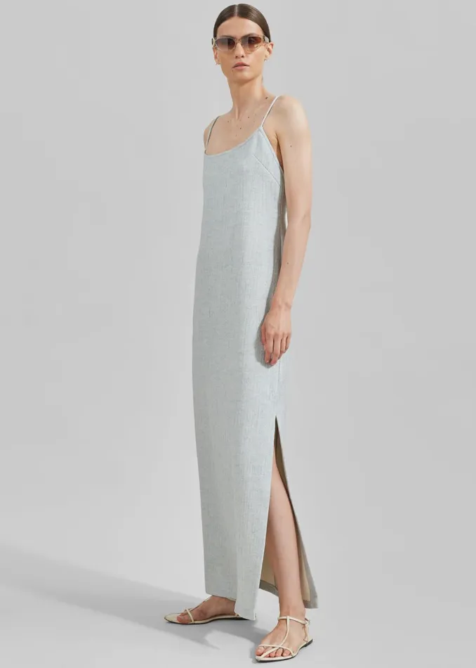 Women Matin Lucca Backless Dress 8211 Pale Blue The Frankie Shop Dresses