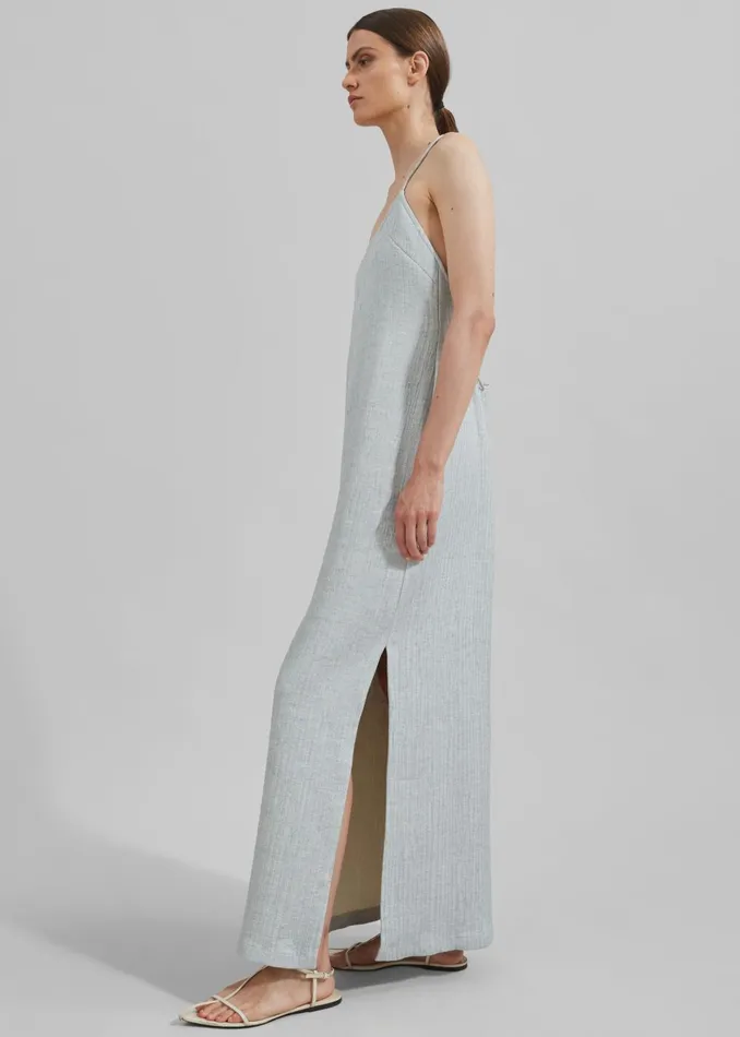 Women Matin Lucca Backless Dress 8211 Pale Blue The Frankie Shop Dresses