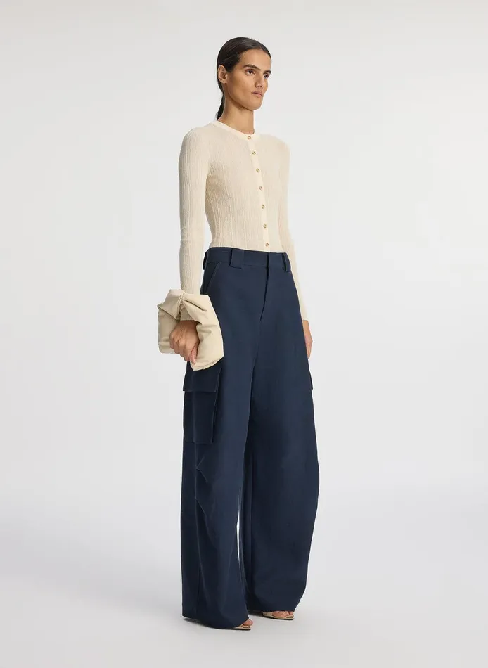 Women Megan Cargo Pant Navy ALC Bottoms