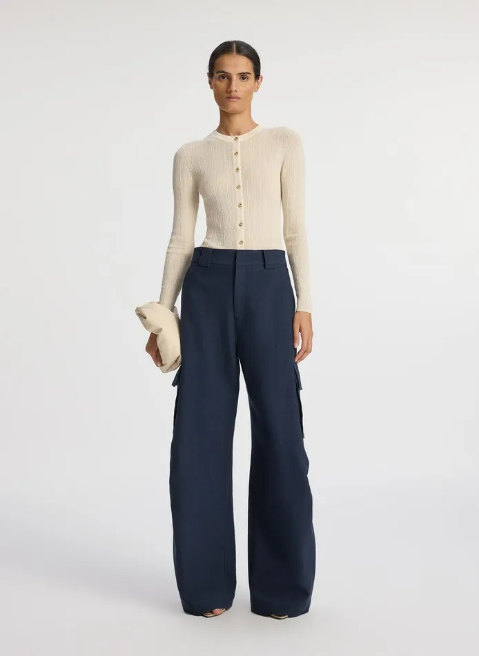 Women Megan Cargo Pant Navy ALC Bottoms