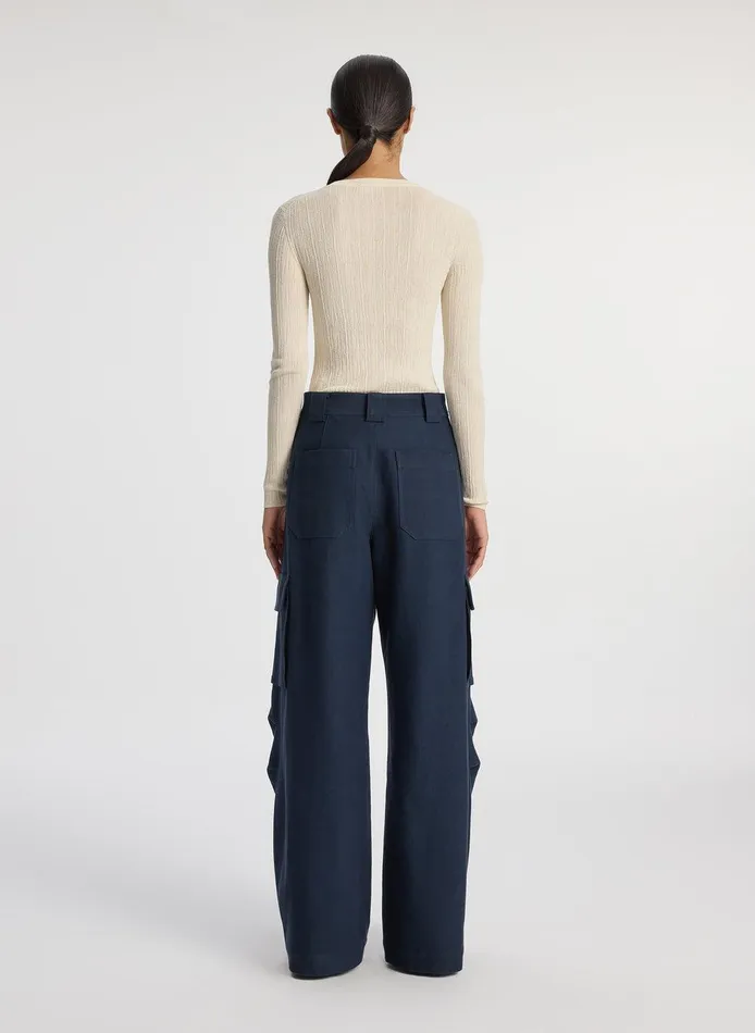Women Megan Cargo Pant Navy ALC Bottoms