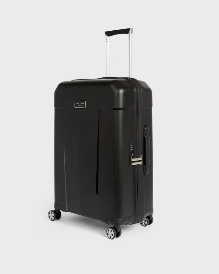 WomenMen AIRPRT 8211 Flying Colours Medium Trolley Suitcase Black Ted Baker Suitcases and Travel Bags WomenMen AIRPRT 8211 Flying Colours Medium Trolley Suitcase Black Ted Baker Suitcases and Travel Bags
