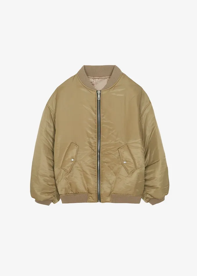 WomenMen Astra Bomber Jacket 8211 Olive The Frankie Shop Outerwear