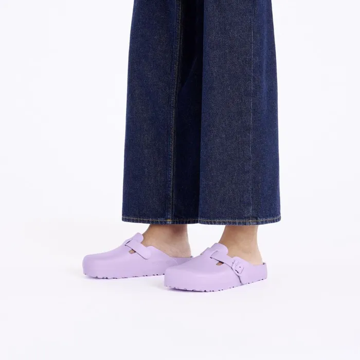 WomenMen Birkenstock Clogs Boston Essentials Crocus