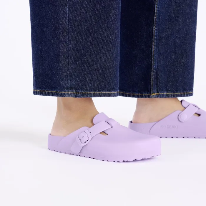 WomenMen Birkenstock Clogs Boston Essentials Crocus