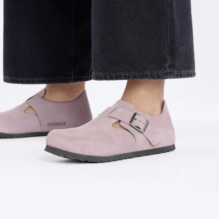 WomenMen Birkenstock Low Shoes London Faded Purple