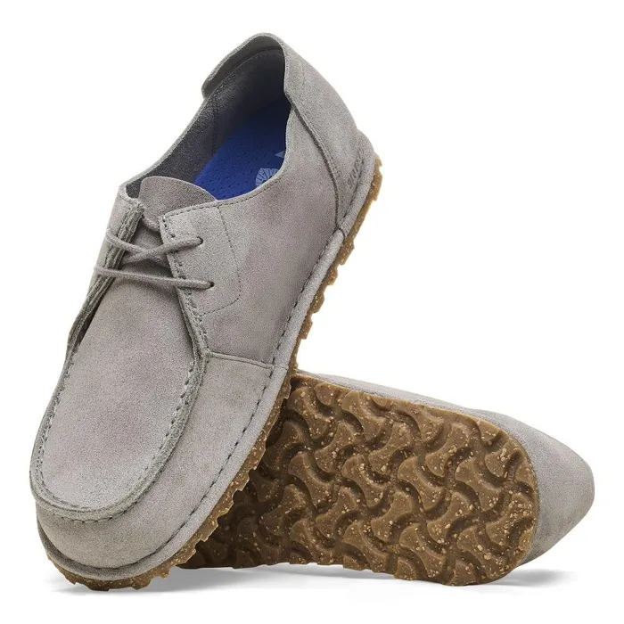WomenMen Birkenstock Low Shoes Utti Lace Whale Gray
