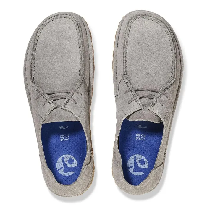 WomenMen Birkenstock Low Shoes Utti Lace Whale Gray