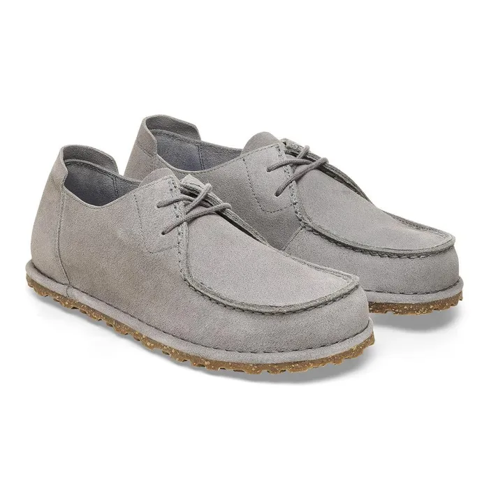 WomenMen Birkenstock Low Shoes Utti Lace Whale Gray