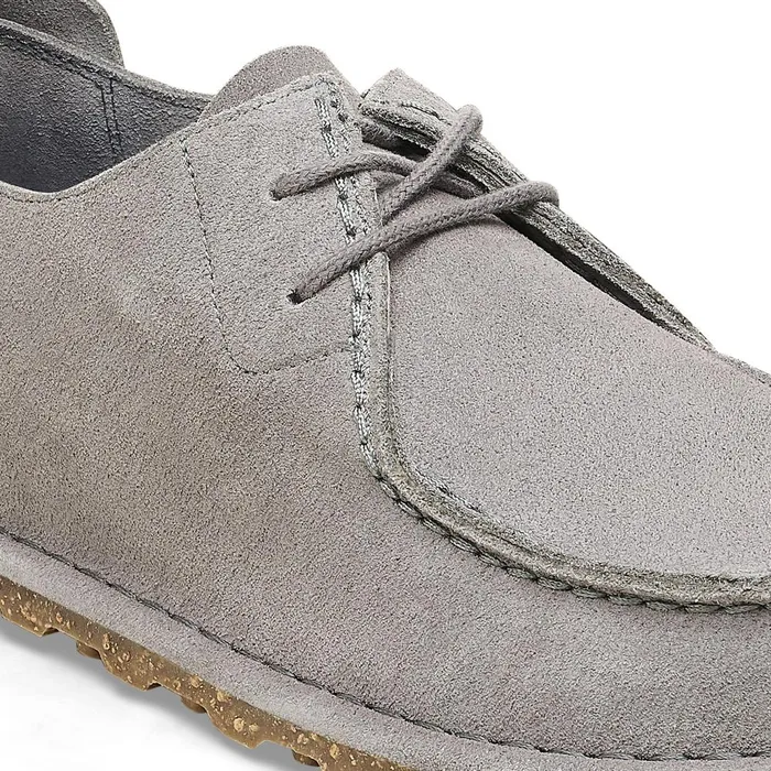 WomenMen Birkenstock Low Shoes Utti Lace Whale Gray
