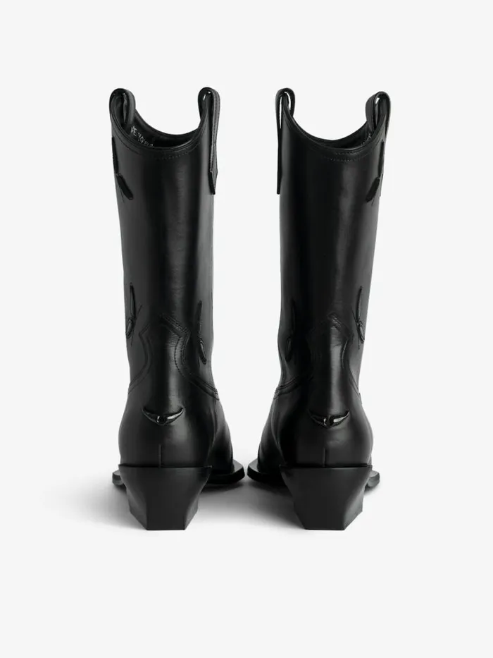 WomenMen Zadig and Voltaire Boots Cara Boots Black WomenMen Zadig and Voltaire Boots Cara Boots Black