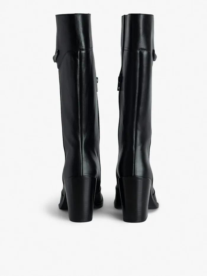 WomenMen Zadig and Voltaire Boots Preiser Tall Boots Black