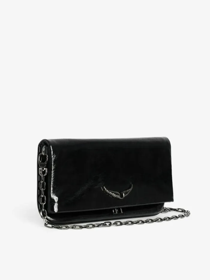 WomenMen Zadig and Voltaire Clutches Rock Eternal Clutch Black