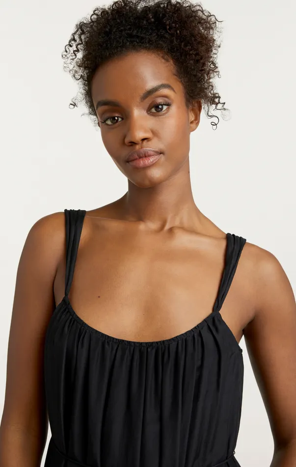 Women Midi Cinq Sept Kandra Dress Black