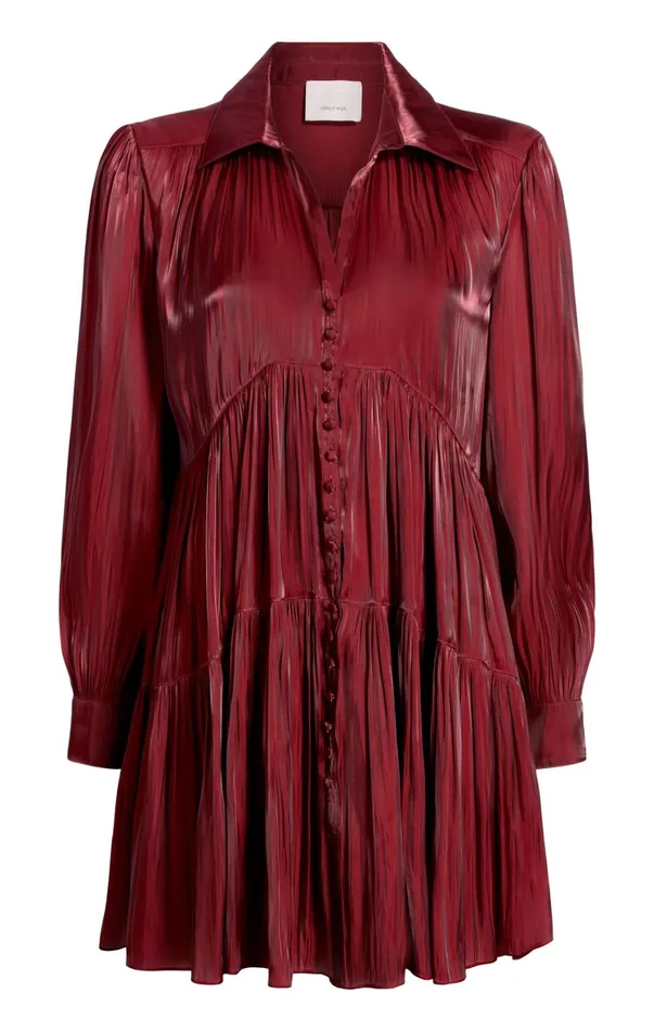Women Mini Cinq Sept Lilly Dress Rhubarb