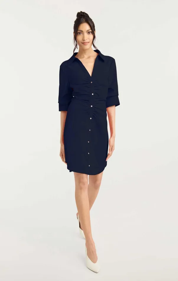 Women Mini Cinq Sept Mini Elina Dress Navy