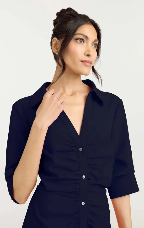 Women Mini Cinq Sept Mini Elina Dress Navy