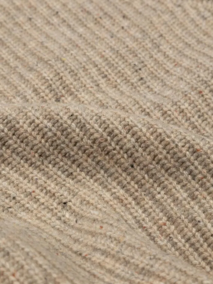 Women Mora Knit Jumper Oatmeal Finisterre Knitwear