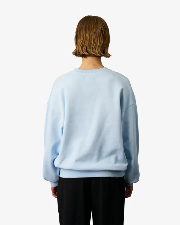 Women Organic Oversized Crew Midnight Forest Colorful Standard Crewneck Sweatshirts