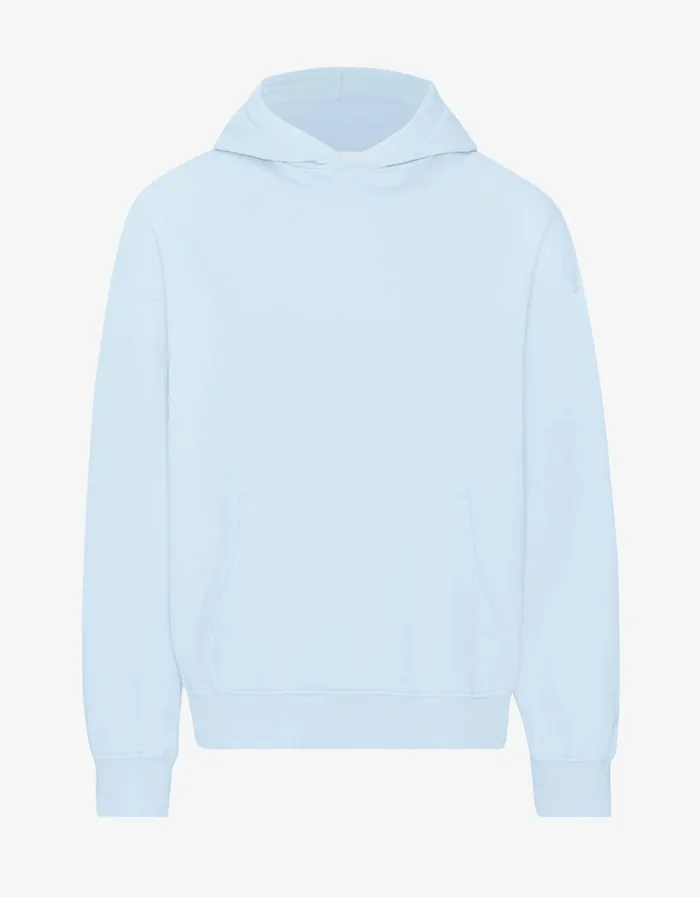 Women Organic Oversized Hood Polar Blue Colorful Standard Hoodies