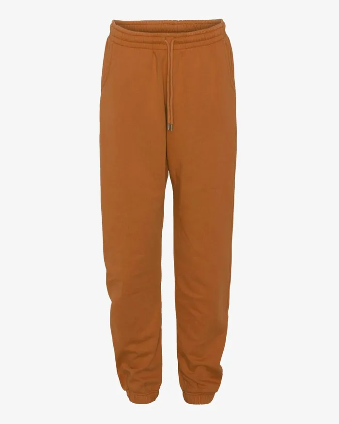 Women Organic Sweatpants Ginger Brown Colorful Standard Sweatpants