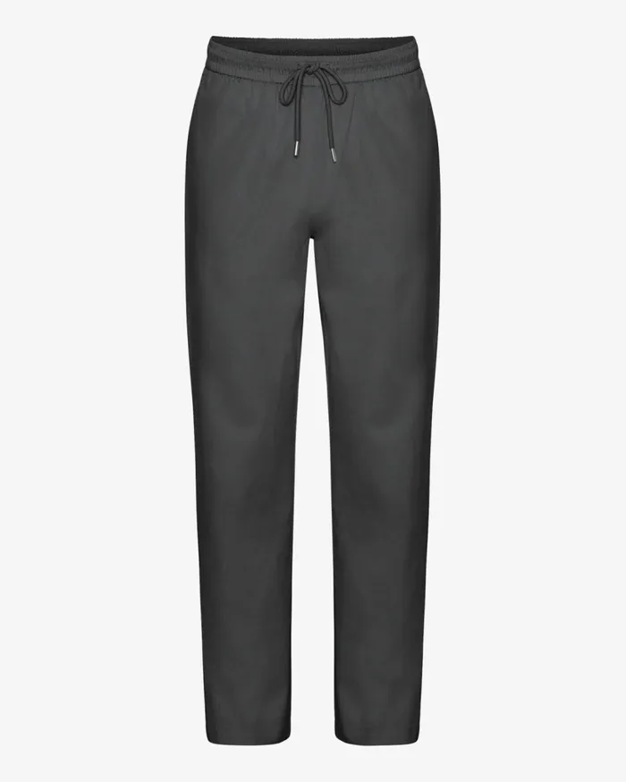 Women Organic Twill Pants Lava Grey Colorful Standard Pants