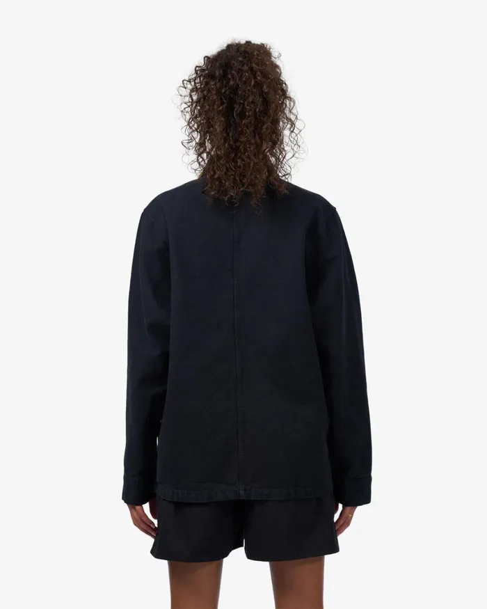 Women Organic Workwear Jacket Stone Blue Colorful Standard Workwear Jackets