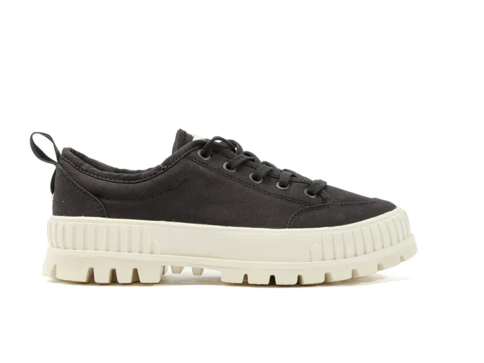 Women PALLASHOCK LO ORGANIC 2 Black PALLADIUM Sneakers