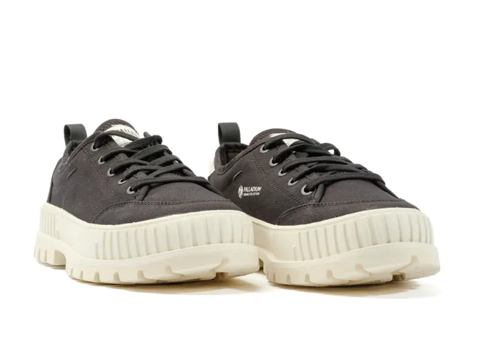 Women PALLASHOCK LO ORGANIC 2 Black PALLADIUM Sneakers