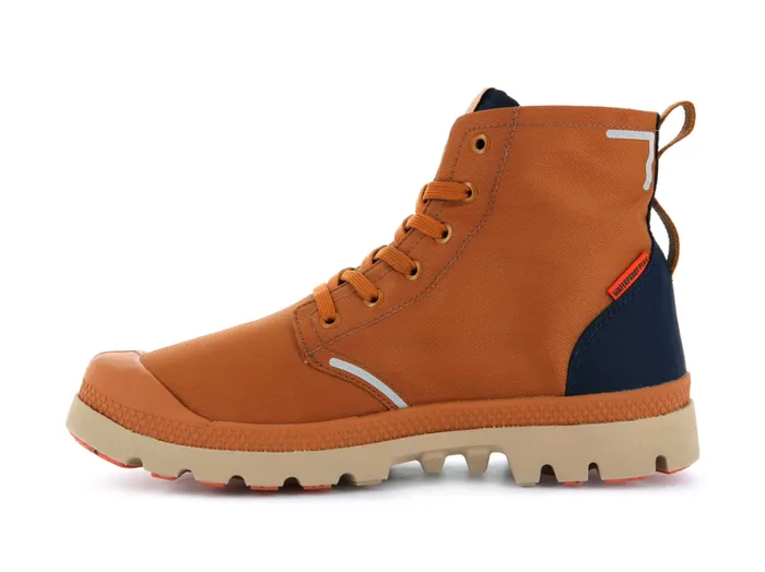 Women PAMPA LITE RECYCLE WP Tanmood Indigo PALLADIUM Boots Women PAMPA LITE RECYCLE WP Tanmood Indigo PALLADIUM Boots