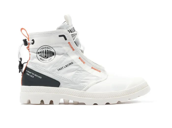 Women PAMPA TRAVEL LITE RS Star Whiteblack PALLADIUM Boots
