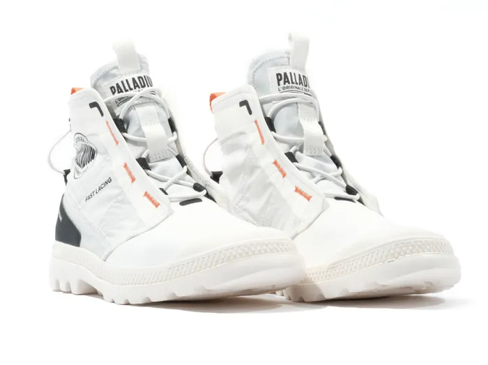 Women PAMPA TRAVEL LITE RS Star Whiteblack PALLADIUM Boots