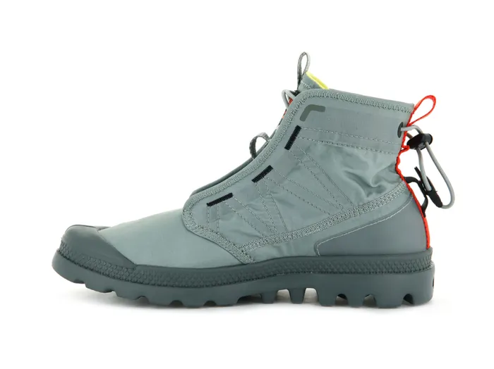 Women PAMPA TRAVEL LITE Slate Gray PALLADIUM Boots Women PAMPA TRAVEL LITE Slate Gray PALLADIUM Boots