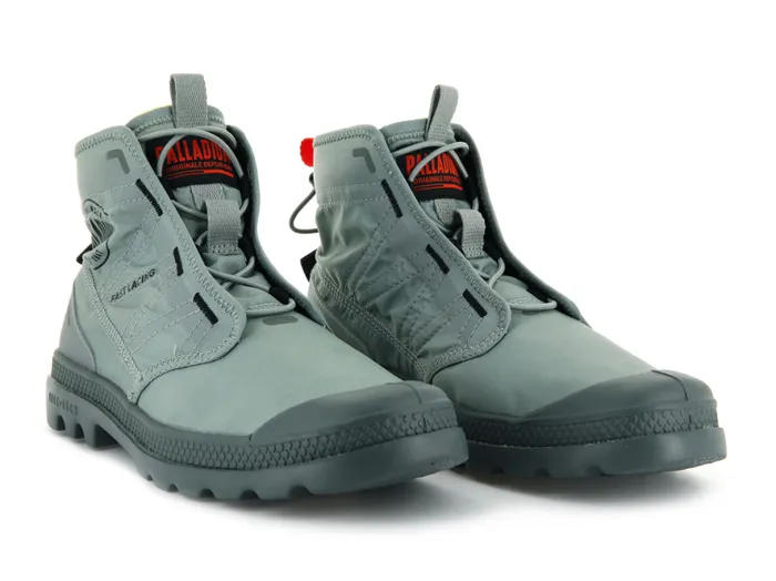 Women PAMPA TRAVEL LITE Slate Gray PALLADIUM Boots Women PAMPA TRAVEL LITE Slate Gray PALLADIUM Boots