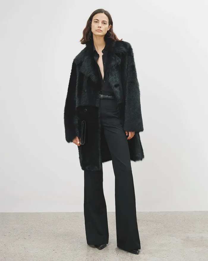 Women Pants and Shorts Nili Lotan CHRISTOPHE PANT Brown