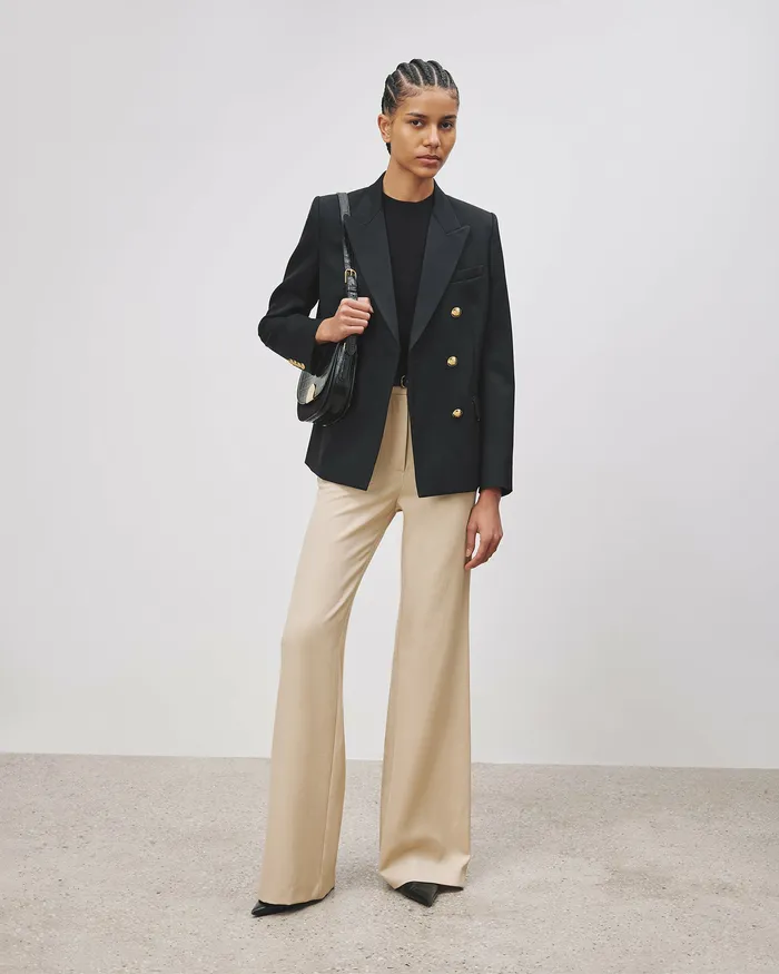 Women Pants and Shorts Nili Lotan CHRISTOPHE PANT Brown