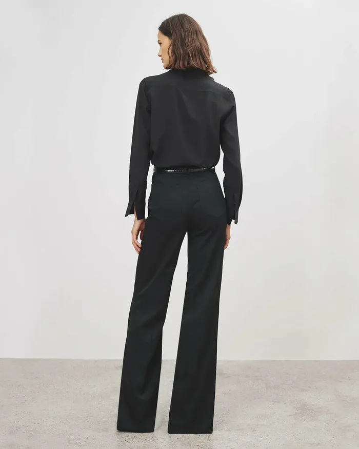 Women Pants and Shorts Nili Lotan CHRISTOPHE PANT Brown