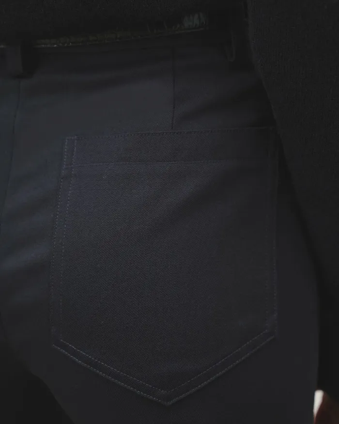 Women Pants and Shorts Nili Lotan CHRISTOPHE PANT Brown