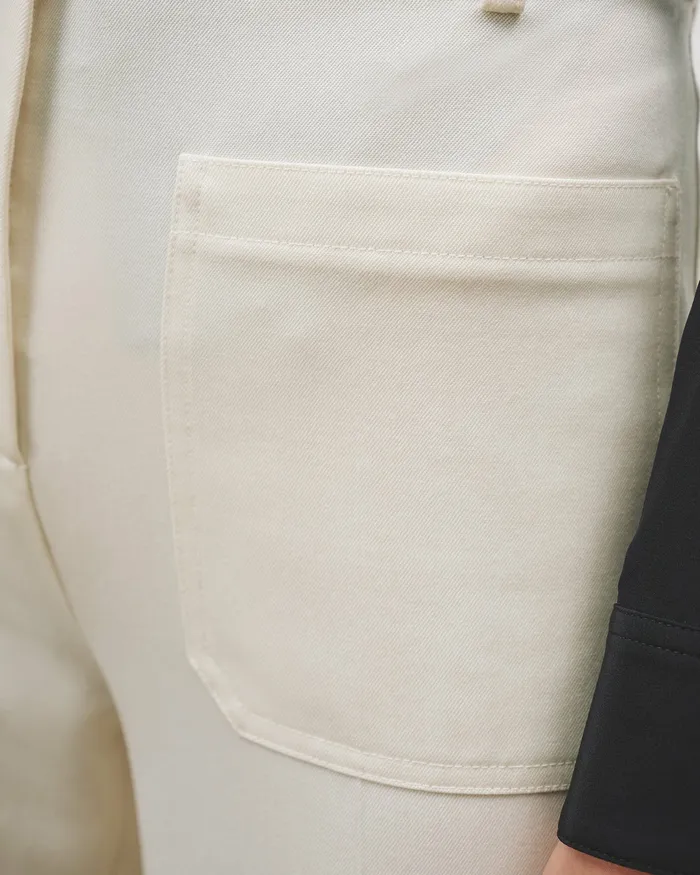 Women Pants and Shorts Nili Lotan CHRISTOPHE PANT Brown