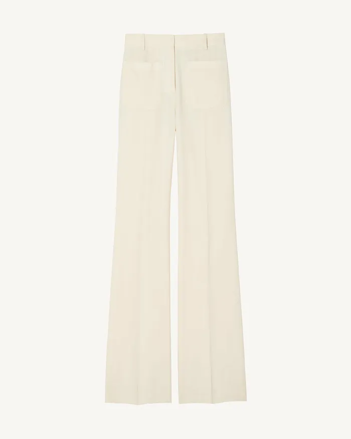 Women Pants and Shorts Nili Lotan CHRISTOPHE PANT Brown