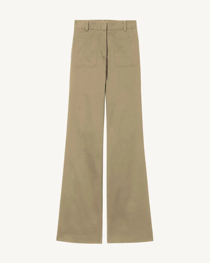 Women Pants and Shorts Nili Lotan CHRISTOPHE PANT Brown