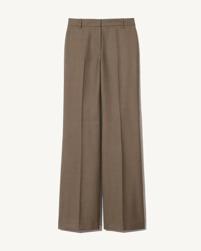 Women Pants and Shorts Nili Lotan EFFY PANT Taupe Grey